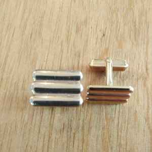 Vintage Gold Color Cuff Links